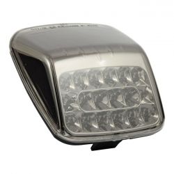 MCS Laydown Spider Led Taillight. Light Smoke Lens