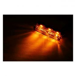 MCS Shorty 2 Led Turn Signals, Smoke Lens