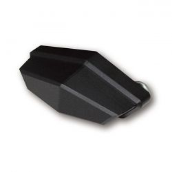 MCS Led License Plate Light Quadro, Black. ECE Appr.
