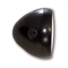 MCS Randall, 6-1/2" H4 Headlamp. Side Mount. Satin Black