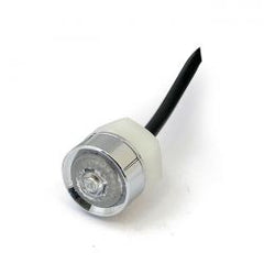 MCS Mono Led Taillight Insert. Chrome