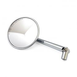MCS Montana Round Mirror. Chrome, L&R