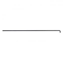 MCS Rear Brake Rod. 23" Long. Black Parkerized