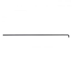 MCS Rear Brake Rod. 23" Long. Black Parkerized