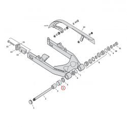 MCS Bushing, Swingarm