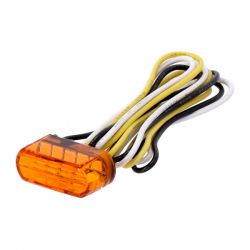 MCS Fastline Led Light, Turn Signal With Position Light. Amber