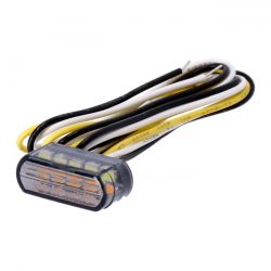 MCS Fastline Led Light, Turn Signal With Position Light. Smoke