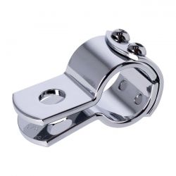 MCS 3-Piece Clamp 1-1/8". Chrome Steel