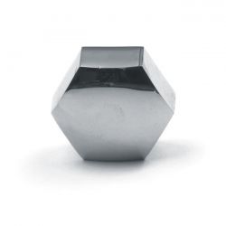 MCS Stem Nut, Flat Crown Acorn. Chrome
