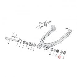 MCS Nut, Pivot Shaft Swingarm