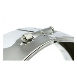 MCS Recessed Trim Ring. 5-3/4" Headlamp. Chrome