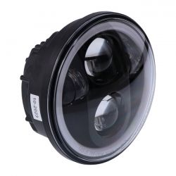 MCS Bright, 5.3/4" Led Headlamp Unit. Black