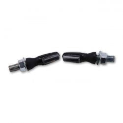 MCS Spark Led 2-1 Turn Signals/Position Light Black. Smoke Lens