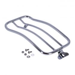 MCS Solo Seat Luggage Rack, 7". Chrome