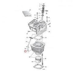 MCS Dowel Pin, Cylinder/Transm. Trap Door