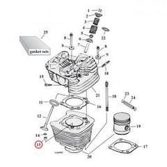 MCS Dowel Pin, Cylinder/Transm. Trap Door