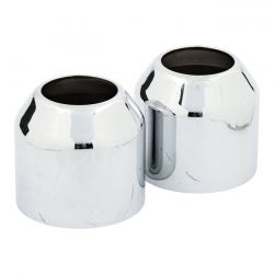 MCS Fork Boot Cover, Chrome