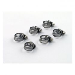 MCS Hose Clamps, 7/32 To 5/8". Stainless Steel