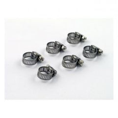 MCS Hose Clamps, 7/32 To 5/8". Stainless Steel