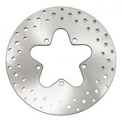 MCS Brake Rotor Drilled Rear, 11.5". Stainless