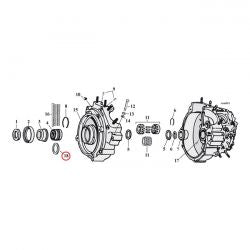 MCS Sprocket Shaft Bearing Spacer Shim .106"