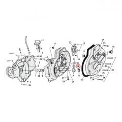 MCS Sprocket Shaft Bearing Spacer Shim .104"