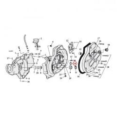 MCS Sprocket Shaft Bearing Spacer Shim .106"