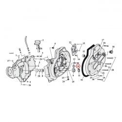MCS Sprocket Shaft Bearing Spacer Shim .108"