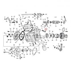 MCS Jam Nut, Shift Arm Adjuster Screw