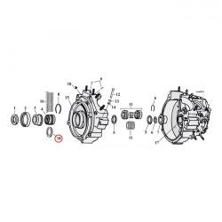 MCS Sprocket Shaft Bearing Spacer Shim .100"