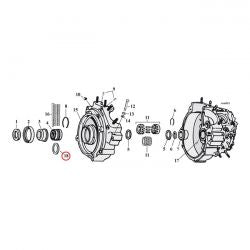 MCS Sprocket Shaft Bearing Spacer Shim .104"