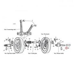 MCS Inner Bearing Race, Pinion Shaft