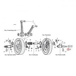 MCS Inner Bearing Race, Pinion Shaft