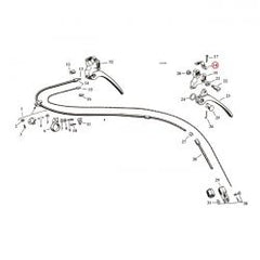 MCS Clamp, Brake Lever Bracket