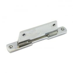 MCS Oil Tank Mount Bracket. Rear. Chrome