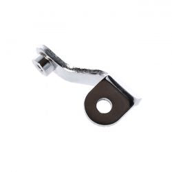 MCS Oil Tank Mount Bracket. Front. Chrome
