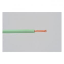 MCS Electrical Wire. 2 Meter 0.75Sq. Light Green