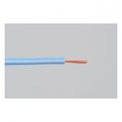 MCS Electrical Wire. 2 Meter 0.75Sq. Light Blue/White