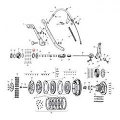 MCS Thrust Bearing, Transmission Main Drive Gear