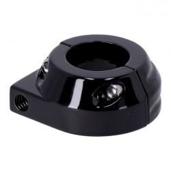 MCS Custom Throttle Clamp, Single Cable. Black