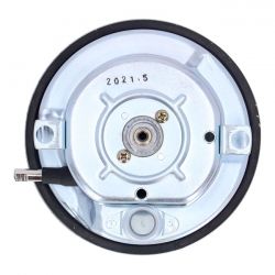 MCS FL Speedometer, 41-45 Face, Silver/Black. 2:1 Mph