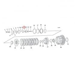 MCS Retaining Ring, Clutch Adjusting Screw