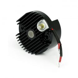 MCS Solid-State 12-V Voltage Finned Regulator. Black