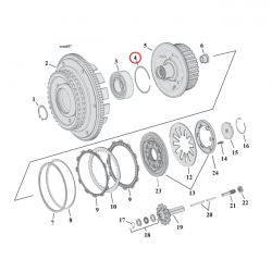 MCS Retaining Ring, Clutch Bearing