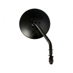 MCS 4" Round Custom Mirror, Right. Black