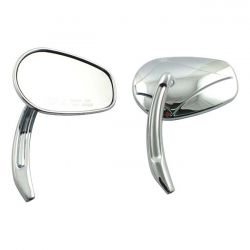 MCS Daboss Mirror Set. Chrome