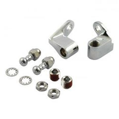 MCS Switch Housing Turn Signal Mount Kit. Chrome