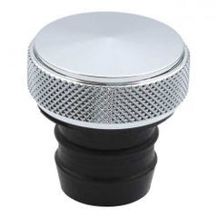 MCS Oil Tank Fill Plug, Peaked. Chrome