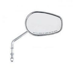 MCS Riptide Tapered Mirror Set, Long Stem. Chrome
