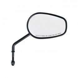 MCS Riptide Tapered Mirror Set, Long Stem. Black